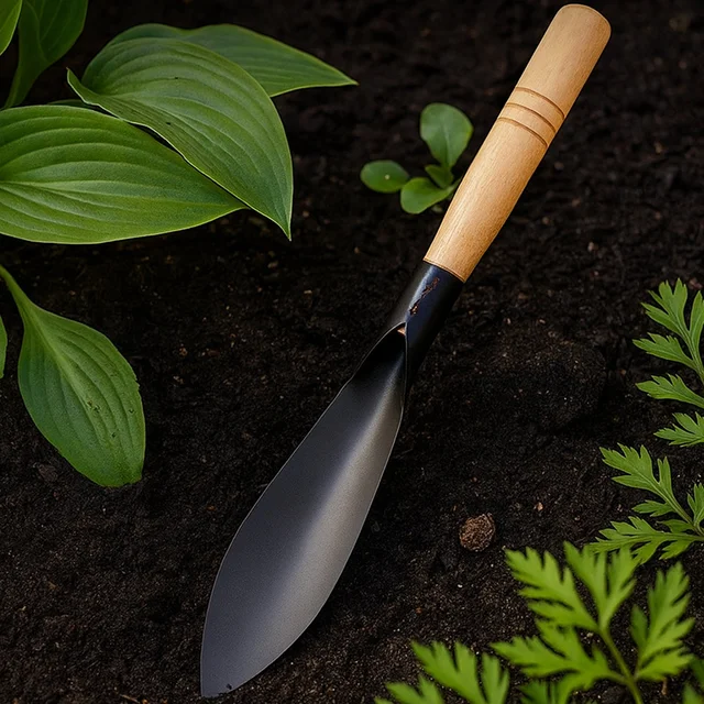 Gardening Trowel – Heavy Duty with Ergonomic Wooden Handle