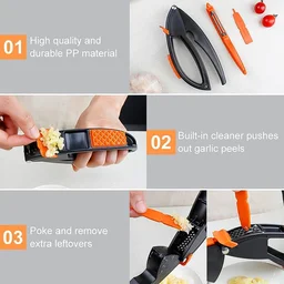 Garlic Press – Multifunctional Easy-Squeeze Tool | ToolMate Pro