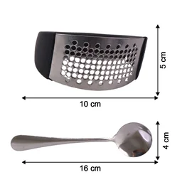 Garlic Press Tool – Heavy-Duty & Ergonomic Kitchen Set