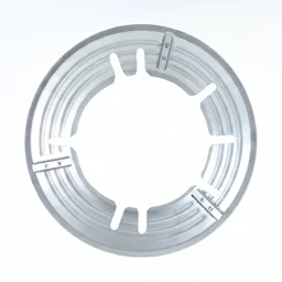 Gas Stove Burner Stand, Stainless Steel Wok Support Ring and Trivet (1 Pc)