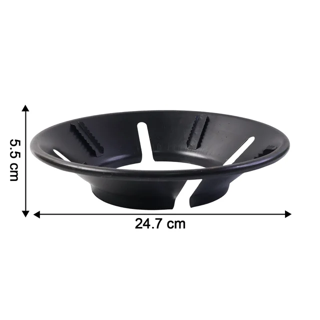 Gas Stove Flame Protector Ring – 4 Pc Set for Efficient Cooking