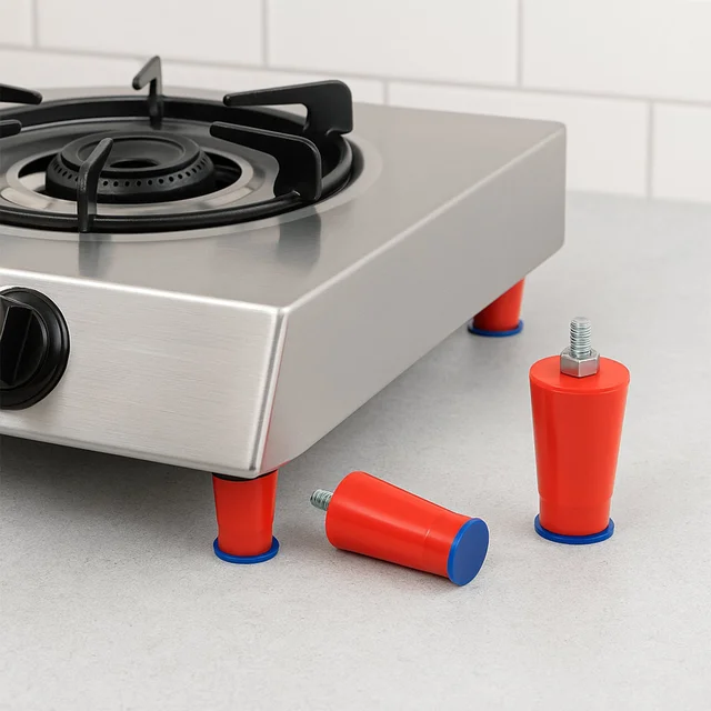 Gas Stove Legs – Heavy-Duty Universal Anti-Skid Support (4 Pc)