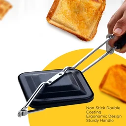 Gas Stove Sandwich Toaster Non Stick Grill Maker for Home