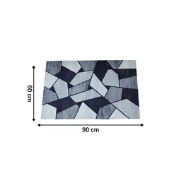 Geometric Anti Slip Door Floor Mat – Stylish & Water Absorbent