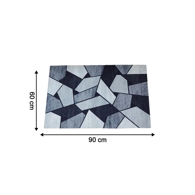 Geometric Anti Slip Door Floor Mat – Stylish & Water Absorbent