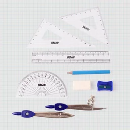 Geometry Box Set – Complete Maths Tool Kit with Compass