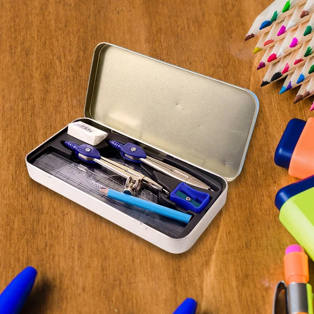 Geometry Box Set – Complete Maths Tool Kit with Compass