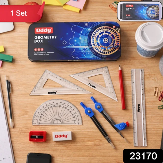 Geometry Box Set – Durable and Precise Instruments for Students