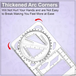 Geometry Drawing Tool – Multi-Functional Precision Instrument