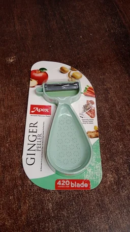 Ginger Peeler with Dual Stainless Steel Blades – Sharp & Durable