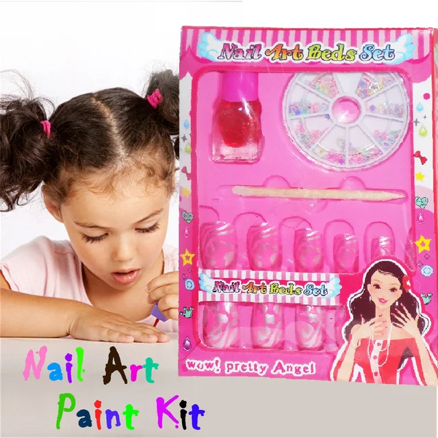 Girls Nail Art Kit – Complete Manicure Set | Gamevana