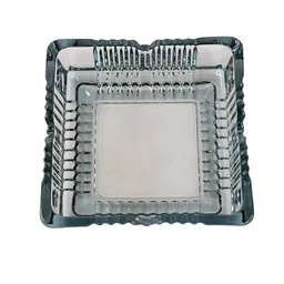 Glass Ashtray – Square Crystal Design | Styleva
