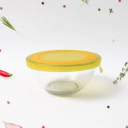 Glass Bowl Set with Lids – Multipurpose Microwave Safe (3 pcs)