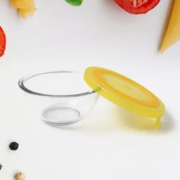 Glass Bowl Set with Lids – Multipurpose Microwave Safe (3 pcs)