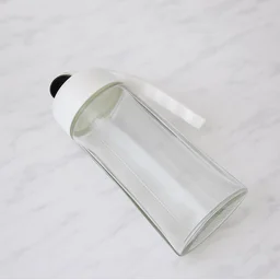Glass Oil Bottle Dispenser 630ml – Automatic Lid & Drip-Free Pour