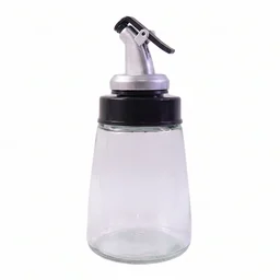 Glass Oil Dispenser Bottle – No-Drip Spout, 170 ml Capacity