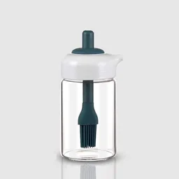 Glass Oil Dispenser with Brush – Borosilicate Kitchen Bottle | Own Hydrate