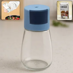 Glass Salt Dispenser – Precise 0.5g Seasoning Control | Vastate