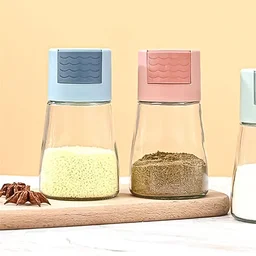Glass Salt Dispenser – Precise 0.5g Seasoning Control | Vastate
