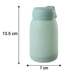 Glass Water Bottle 380ml with Lid (1 Pc)