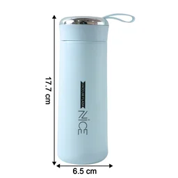 Glass Water Bottle – 400 ML Leak Proof Reusable Design