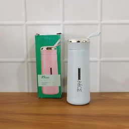 Glass Water Bottle – 400 ML Leak Proof Reusable Design