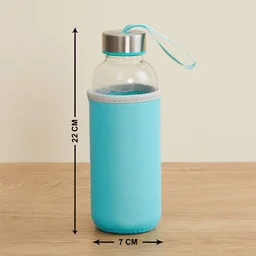 Glass Water Bottle 500ml – Leakproof & Portable | Own Hydrate
