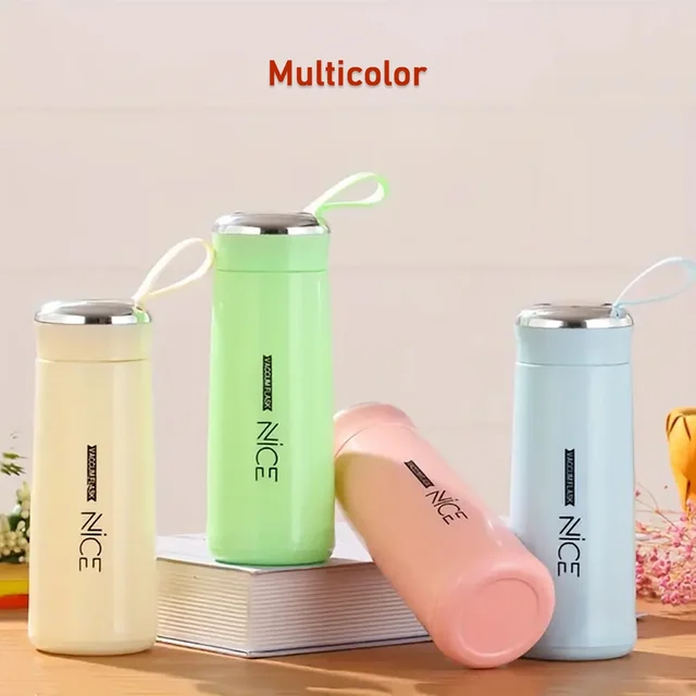 Glass Water Bottle – Leak-Proof 300ml | FitFuzion