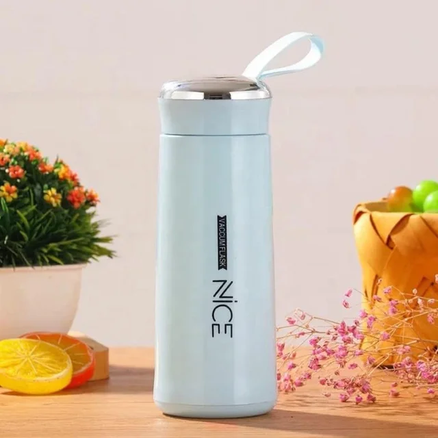 Glass Water Bottle – Leak-Proof 300ml | FitFuzion