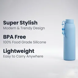 Glass Water Bottle – Stylish & Leakproof for Daily Use
