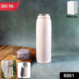 Glass Water Bottle with Phone Holder 380ml | Own Hydrate