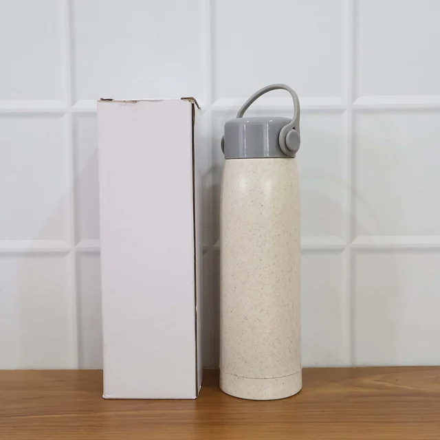 Glass Water Bottle with Phone Holder 380ml | Own Hydrate