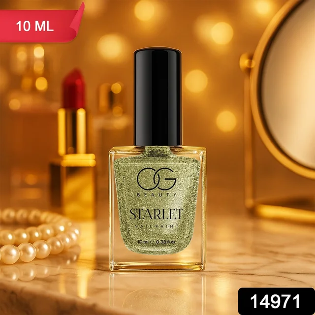 Glitter Nail Paint – Sunshine Gold with Long-Lasting Sparkle