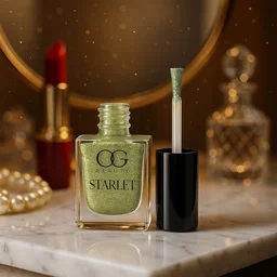 Glitter Nail Paint – Sunshine Gold with Long-Lasting Sparkle