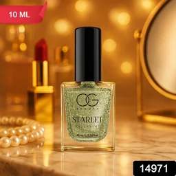 Glitter Nail Paint – Sunshine Gold with Long-Lasting Sparkle
