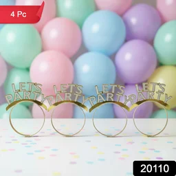 Glitter Party Headband Set – 4 Pack Lets You Celebrate In Style