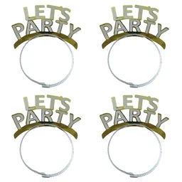 Glitter Party Headband Set – 4 Pack Lets You Celebrate In Style