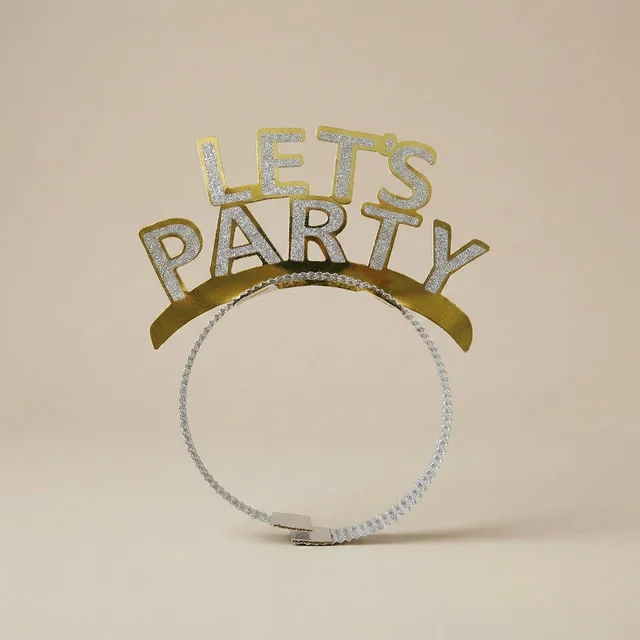Glitter Party Headband Set – 4 Pack Lets You Celebrate In Style