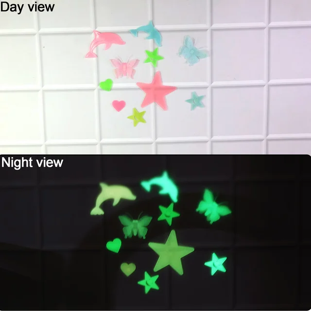 Glow in the Dark Wall Stickers – Star & Moon for Kids' Rooms | Gamevana