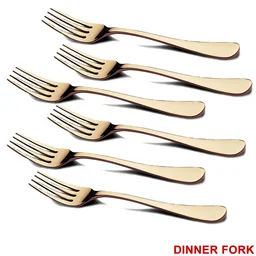 Gold Flatware Set – 24-Piece Luxury Dining | Serve Stellar