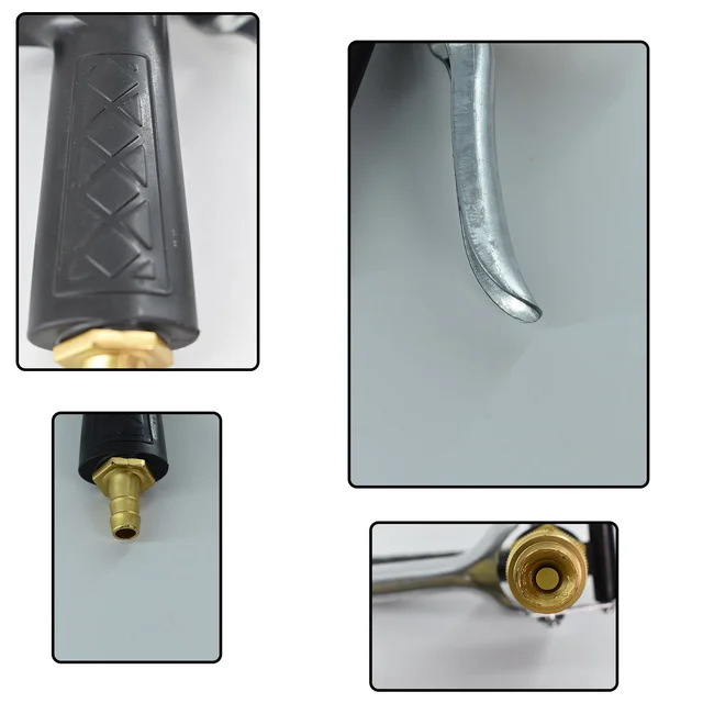 Gold Hose Nozzle – Durable Metal Trigger Spray | Grow Garden Tools