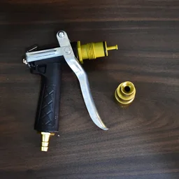 Gold Hose Nozzle – Durable Metal Trigger Spray | Grow Garden Tools