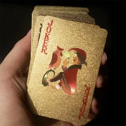 Gold Plated Playing Cards – Waterproof Luxury Poker Deck | Spark Tots