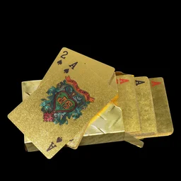 Gold Plated Playing Cards – Waterproof Luxury Poker Deck | Spark Tots