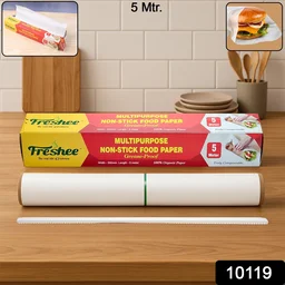 Grease-Proof Food Paper Roll – Non-Stick, Easy Dispense 300mm x 5m