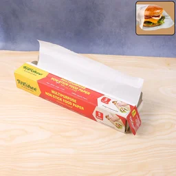 Grease-Proof Food Paper Roll – Non-Stick, Easy Dispense 300mm x 5m