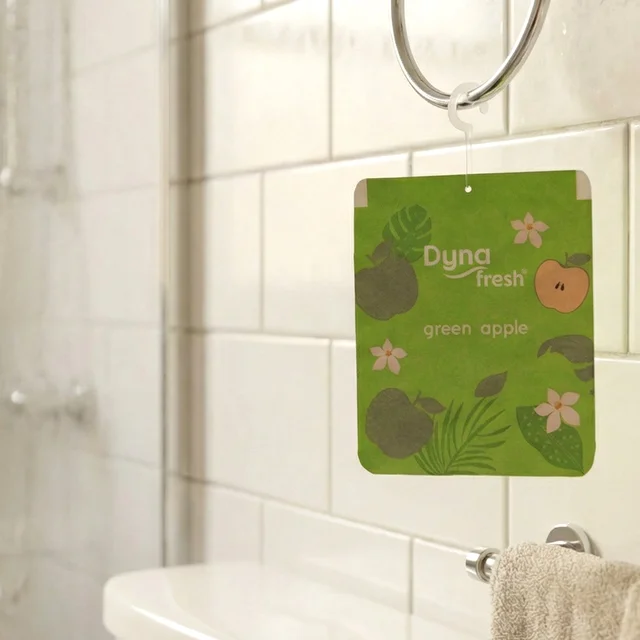 Green Apple Hanging Air Freshener Gel – Long Lasting Fruity Fragrance