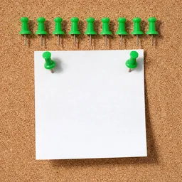 Green Push Pins – Strong Metal & Easy Grip for Notice Boards