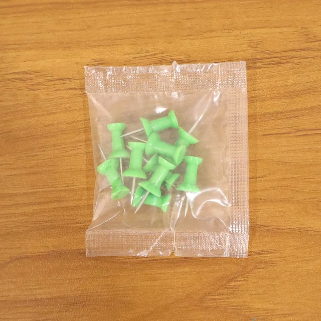 Green Push Pins – Strong Metal & Easy Grip for Notice Boards