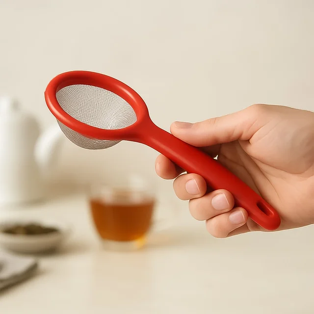 Green Tea Strainer – Fine Stainless Steel Mesh for Smooth Brewing